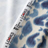 GOTS French Terry Padrão Leo Batik | TCC x LOOKS by Wolfgang Joop – azul brilhante/creme,  thumbnail number 4