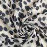 Chiffon Círculos abstratos – branco/preto,  thumbnail number 3