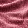 Jacquard Jersey Mistura de algodão Riscas ornamentadas – malva,  thumbnail number 2