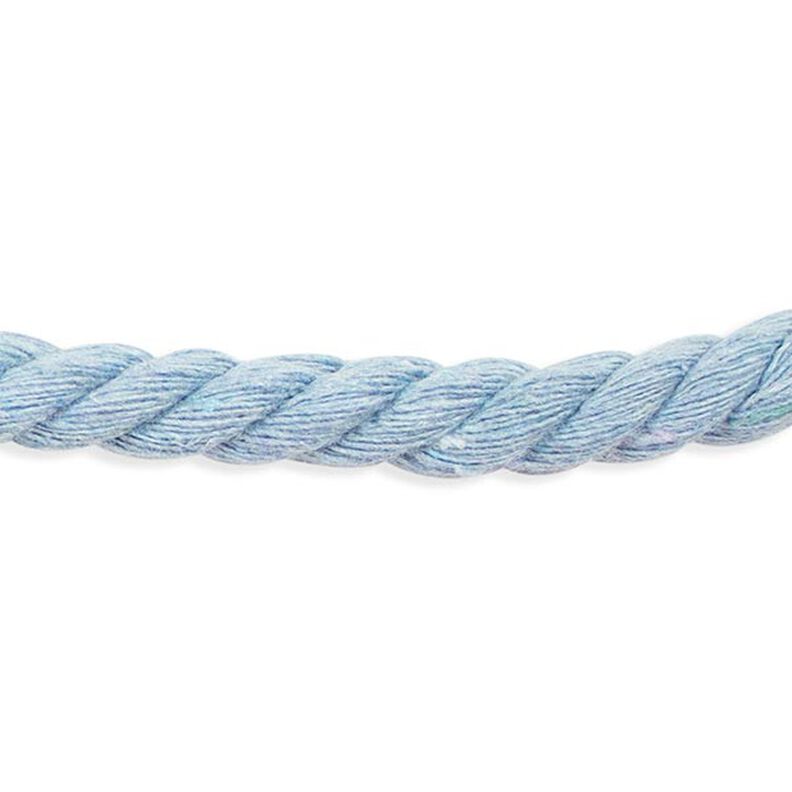 Cordão de algodão [ Ø 8 mm ] – azul claro,  image number 1