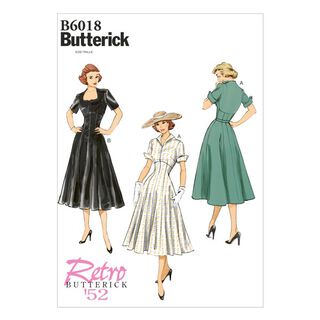 Vestido vintage 1952, Butterick 6018|32 - 40, 