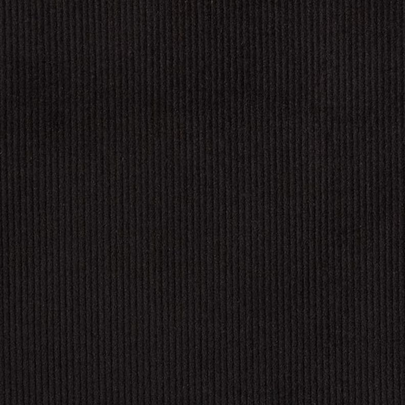 Bombazine de Génova elástica, pré-lavada – preto,  image number 4