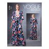 Vestido maxi, Vogue 1735 | 32-40,  thumbnail number 1
