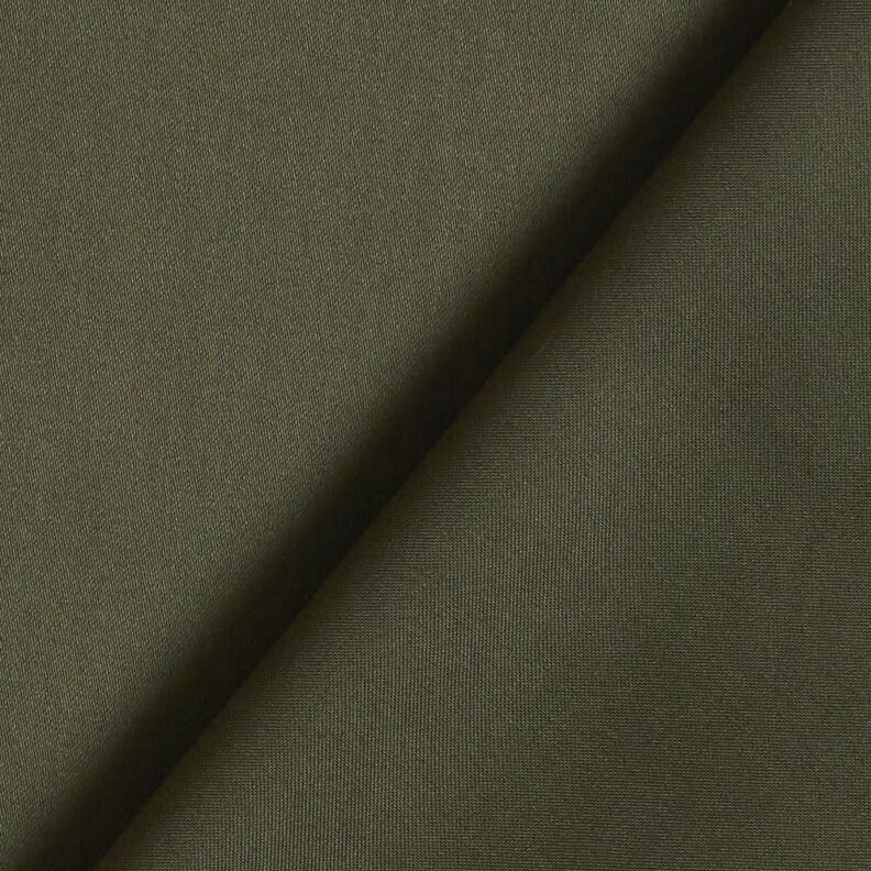 Cetim de algodão Liso – oliva escura,  image number 4