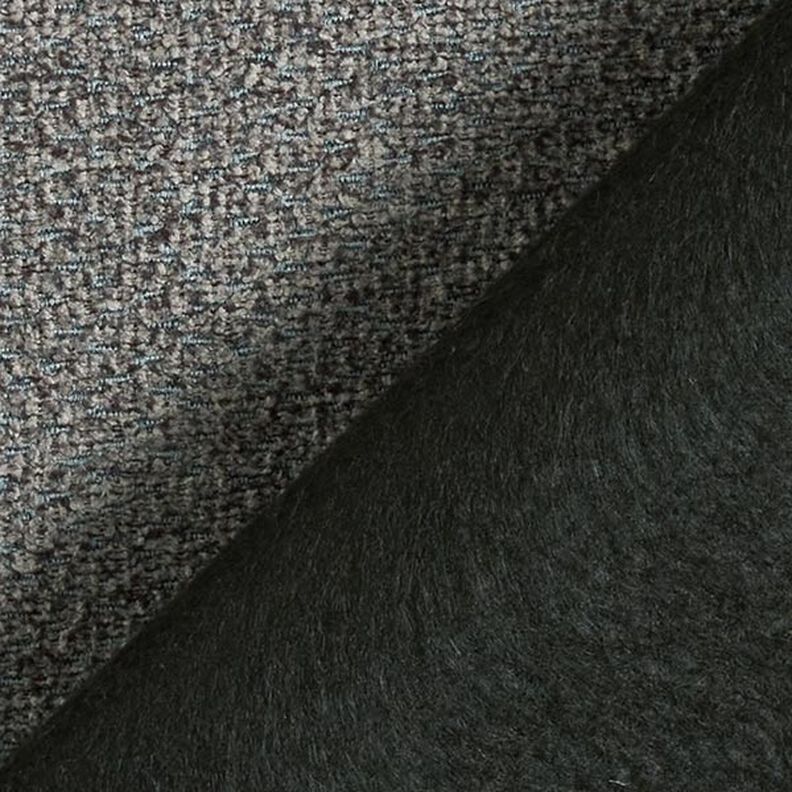 Tecido para estofos Efeito Chenille – cinzento escuro,  image number 3