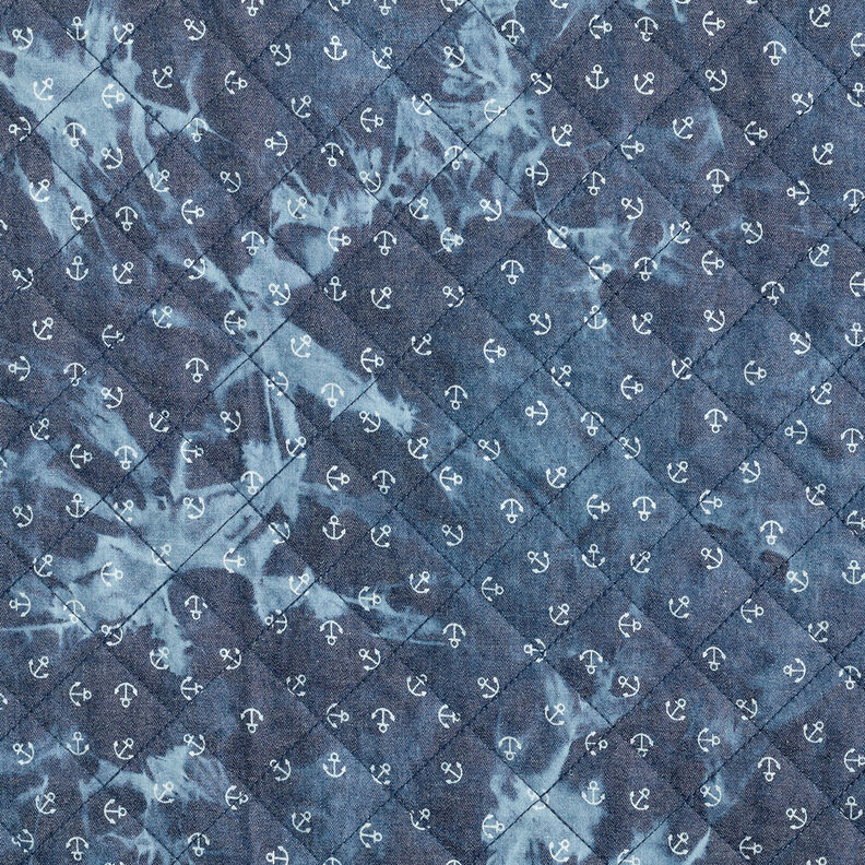 Tecido acolchoado Chambray Âncora Batique – azul ganga,  image number 6
