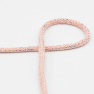 Cordão de algodão Lurex [Ø 5 mm] – rosa-velho claro, 