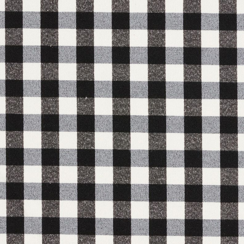 Stretch para calças Xadrez Vichy – preto/branco,  image number 1