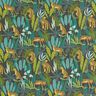 Tecido para decoração Popelina de algodão Leopardos na selva – verde/amarelo,  thumbnail number 1