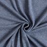 Jersey malha fina com padrão perfurado Melange – azul ganga,  thumbnail number 1