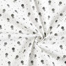 Popelina de algodão Bio Caveiras – branco sujo,  thumbnail number 3