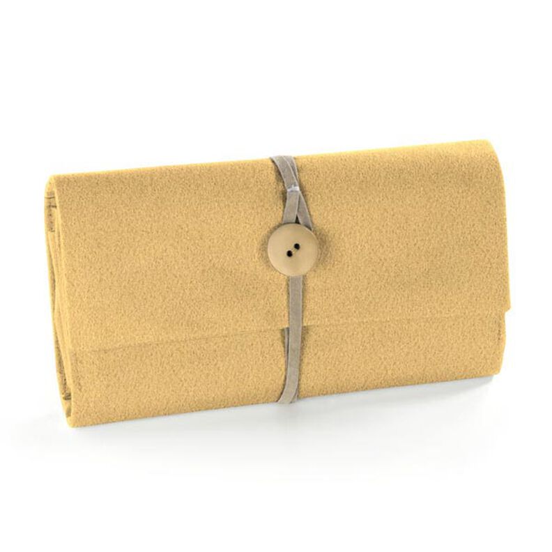 Feltro 90 cm / 1 mm de espessura – bege escuro,  image number 5