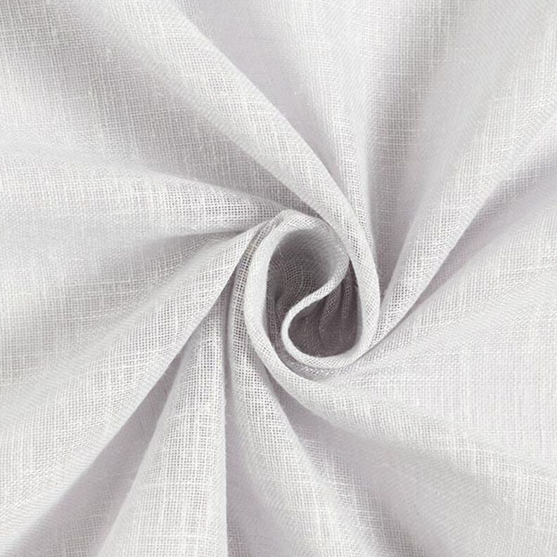 Tecido para cortinados Voile Look linho 300 cm – cinzento-prateado,  image number 1