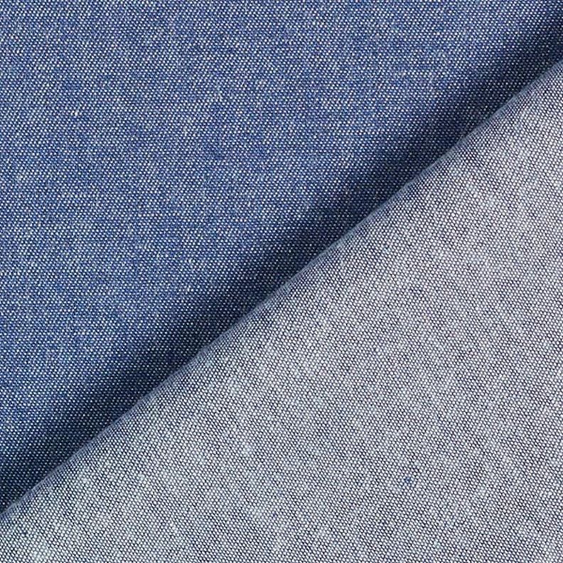 Chambray de algodão Jeanslook – azul-marinho,  image number 3