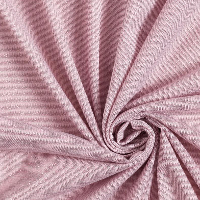 Jersey Brilho Melange – rosa-velho claro,  image number 3