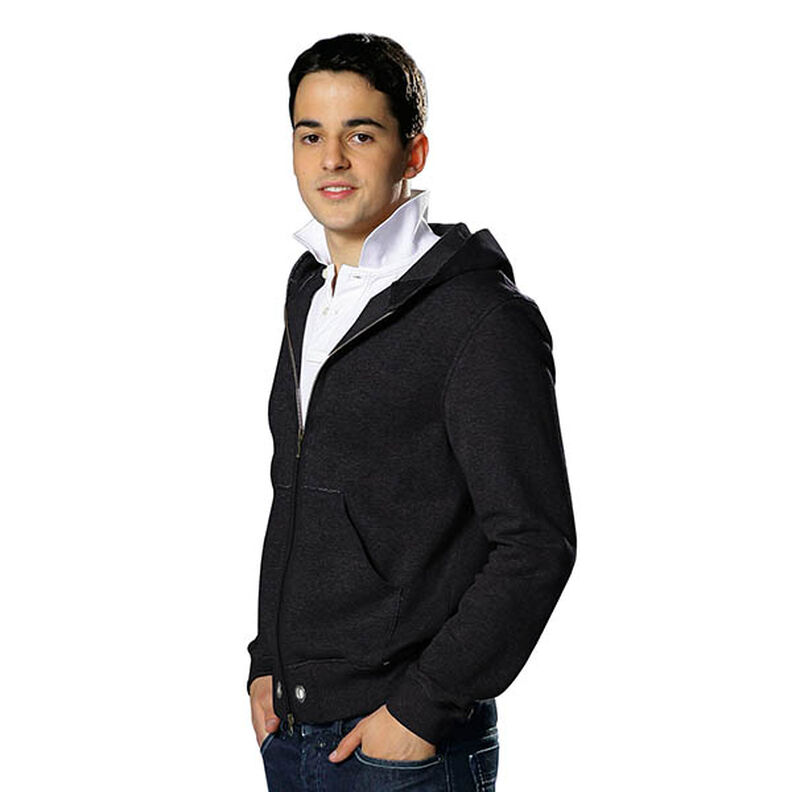 Sweatshirt cardada Premium – preto,  image number 4