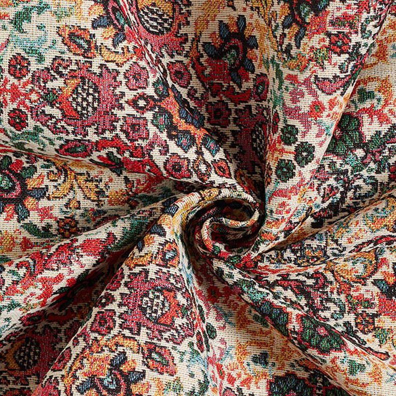 Tecido para decoração Gobelina Tapete oriental – bege claro,  image number 3