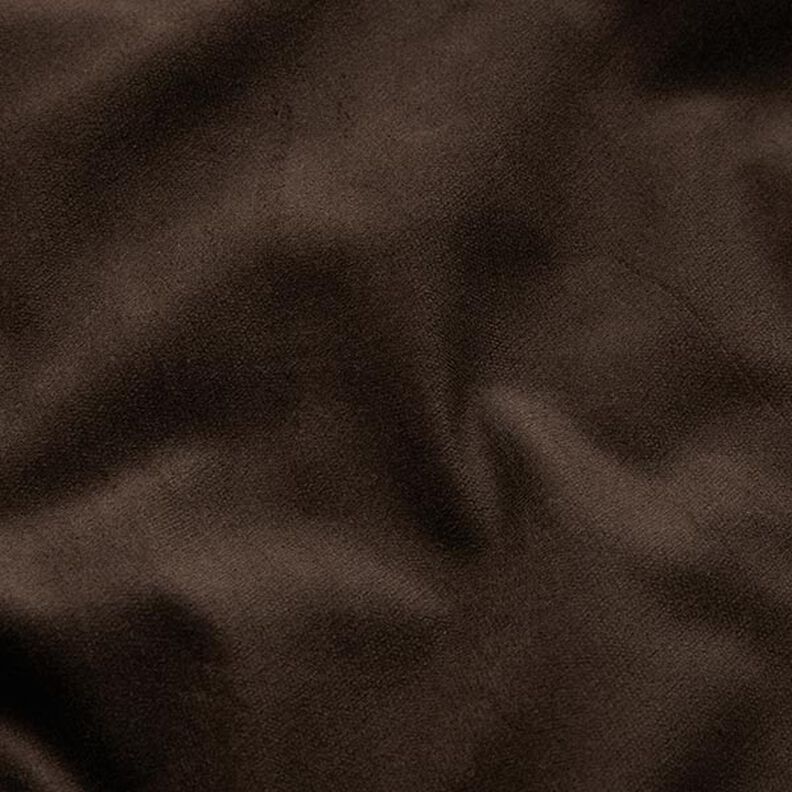 Veludo Stretch Bombazine fina, lisa – castanho escuro,  image number 2