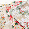 Tecido para decoração Lona Renas e ramos – branco,  thumbnail number 6