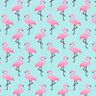 Cretone Flamingo 3 – turquesa,  thumbnail number 1