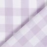 Popelina de algodão Xadrez de padeiro – lilás/branco,  thumbnail number 4