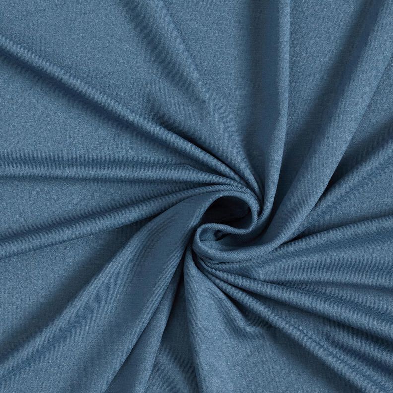 Jersey de verão Viscose Médio – azul ganga,  image number 1