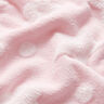 Tecido polar fofinho Estrelas e flores – rosé,  thumbnail number 2