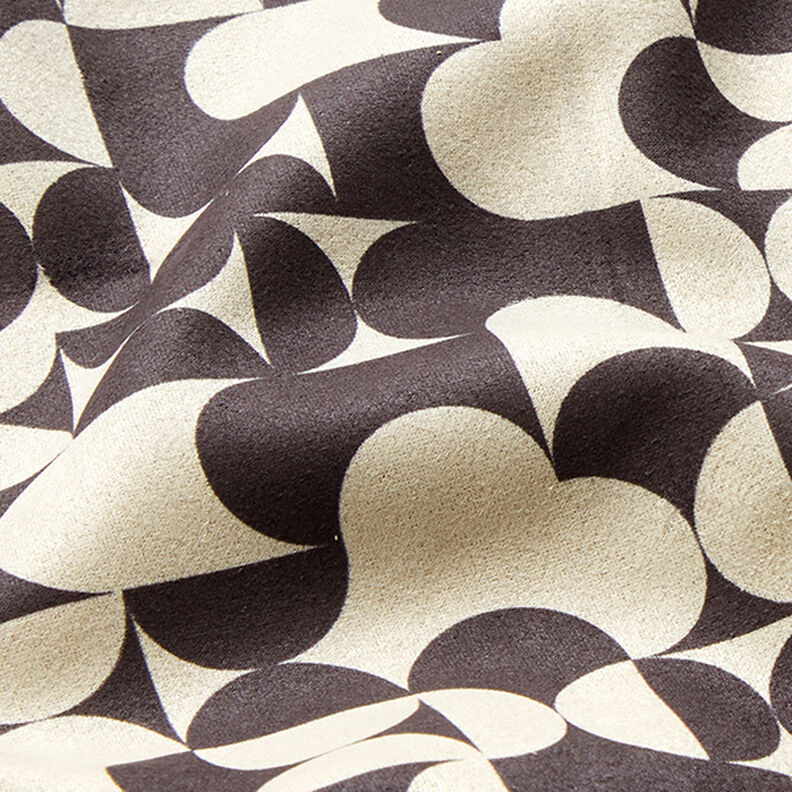 Camurça Formas redondas – natural/azul-noite,  image number 2