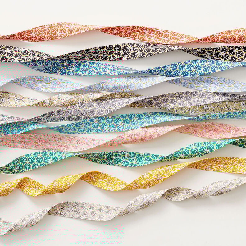 Fita de viés diamantes [27 mm] – rosa,  image number 3