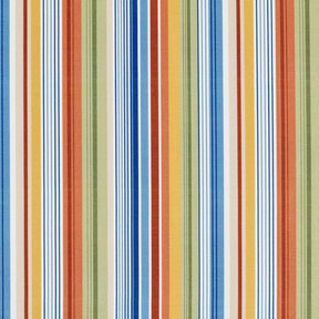 Tecido para toalhas de mesa Riscas finas – branco/azul, 