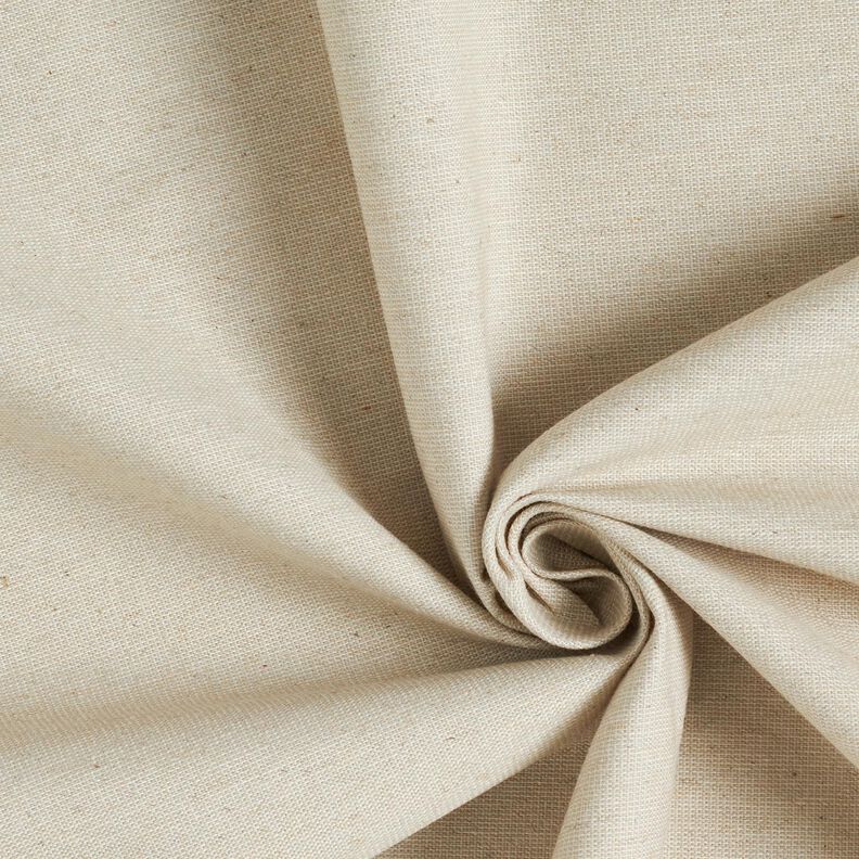 Tecido para decoração Lona Mix de linho – bege/natural,  image number 1