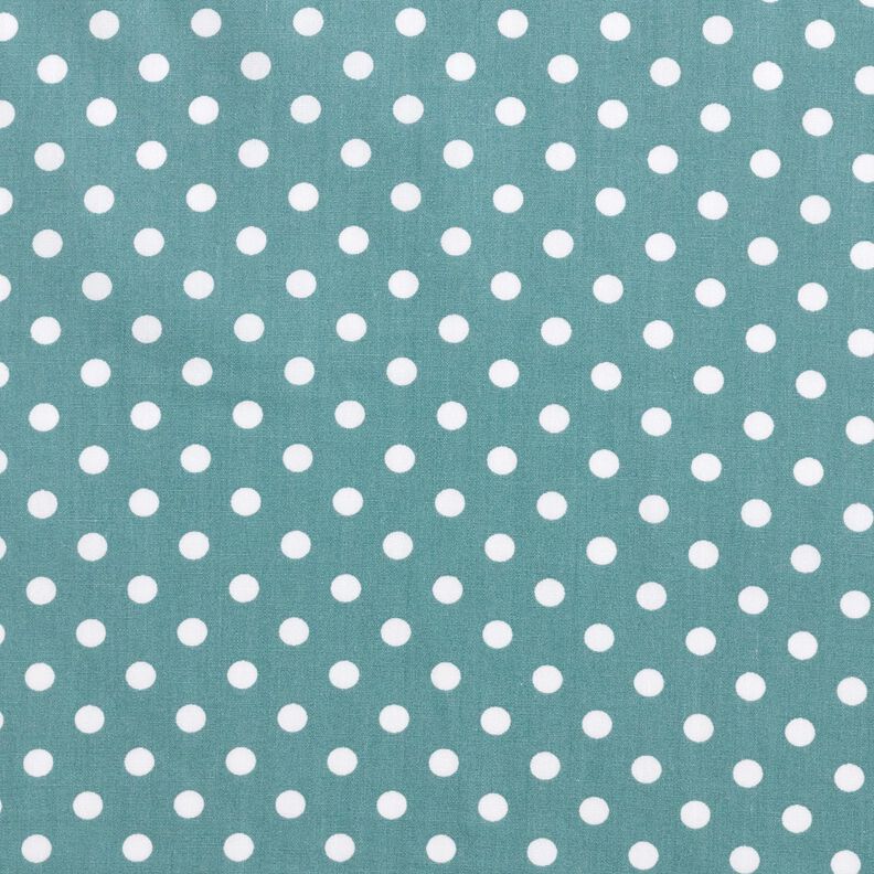 Popelina de algodão Polka Dots – cinzento-pérola/branco,  image number 1