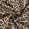 Tecido para decoração Jacquard Estampa de leopardo em rede – bege claro/preto,  thumbnail number 3