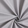 Popelina de algodão pintas pequenas – cinzento/branco,  thumbnail number 5