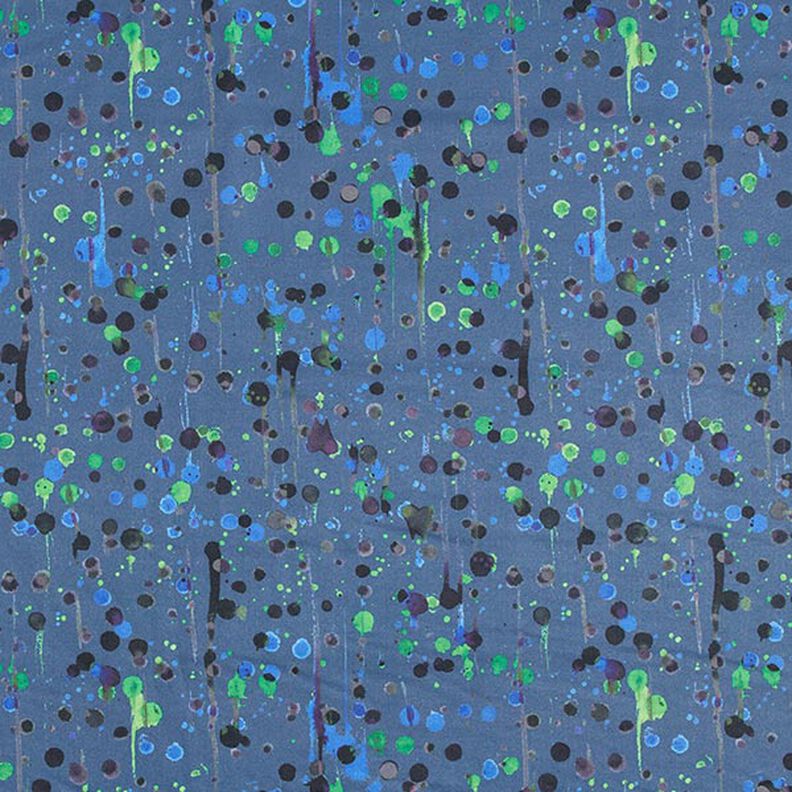 Softshell Manchas borratadas Impressão Digital – azul ganga/verde grama,  image number 1