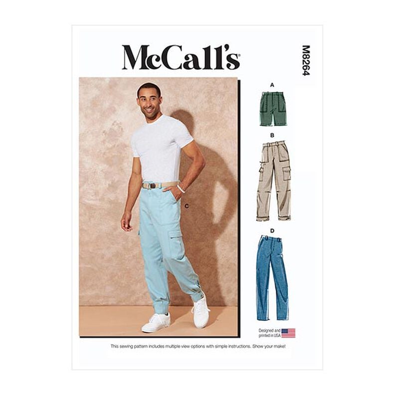 calça / shorts | McCalls 8264 | 44-52,  image number 1