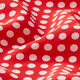 Tecido crepe Polka Dots [0,6 cm] – vermelho,  thumbnail number 2