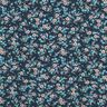 Jersey de algodão Mar de florzinhas – azul-noite/eucalipto,  thumbnail number 1