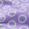 Algodão revestido Círculos coloridos – lavanda/verde folhas de maio,  thumbnail number 2
