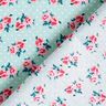 Tecido de algodão Cretone Rosas pequenas – verde-menta,  thumbnail number 5