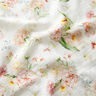 Musselina/ Tecido plissado duplo Bouquet de flores Impressão Digital – branco sujo,  thumbnail number 2