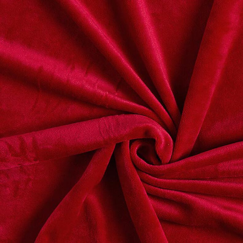 Veludo stretch Nicki – vermelho,  image number 1