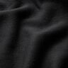 Tecido polar de algodão Liso – preto,  thumbnail number 3