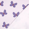 Sweatshirt cardada Borboletas grandes | Poppy Fabrics – vermelho violeta pálido/azul violeta,  thumbnail number 4