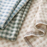 Tecido de algodão Textura xadrez – branco/caju,  thumbnail number 6