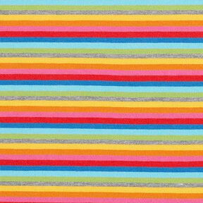 Jersey de algodão Anéis Arco-íris | by Poppy, 