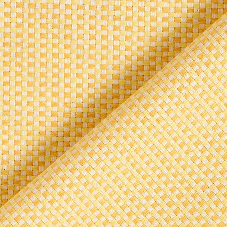 Tecido para decoração Jacquard Textura Liso – amarelo,  image number 4