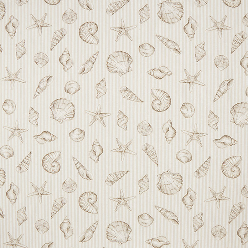 Tecido para decoração Gobelina bivalves – beige,  image number 1