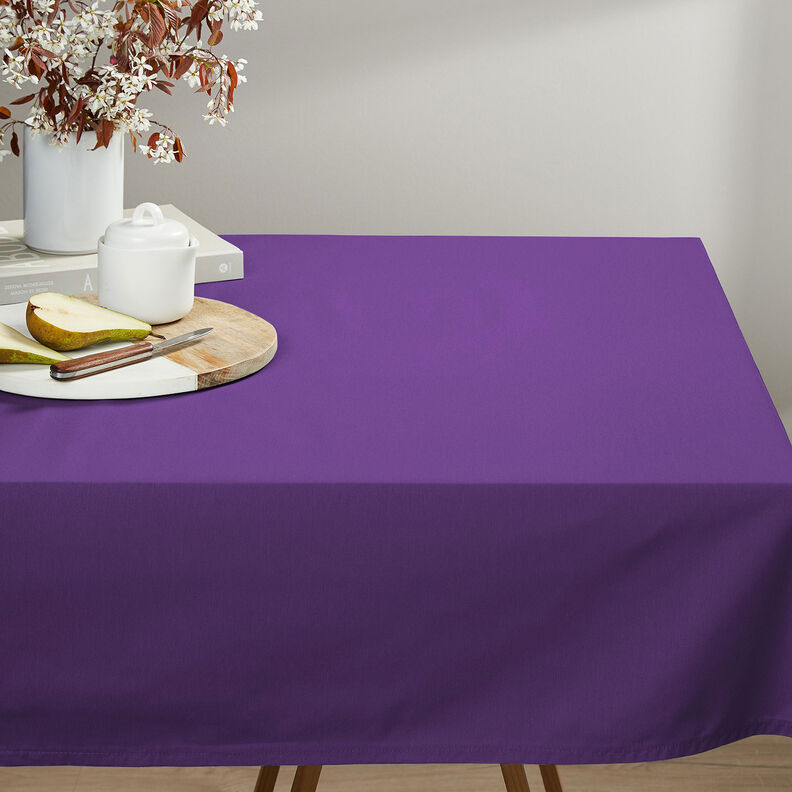 Tecido de algodão Cretone Liso – roxo,  image number 5