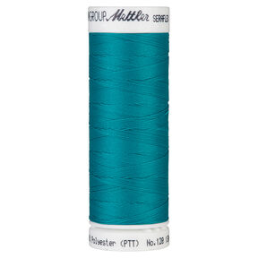 Linha de coser Seraflex para costuras elásticas (0232) | 130 m | Mettler – turquesa, 